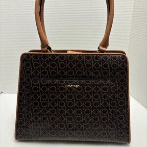 Calvin Klein Margot Tote - Brown/Tan - NWOT - 1783
